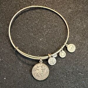 Alex and Ani Bronze -Tone Sagittarius Charm Bangle